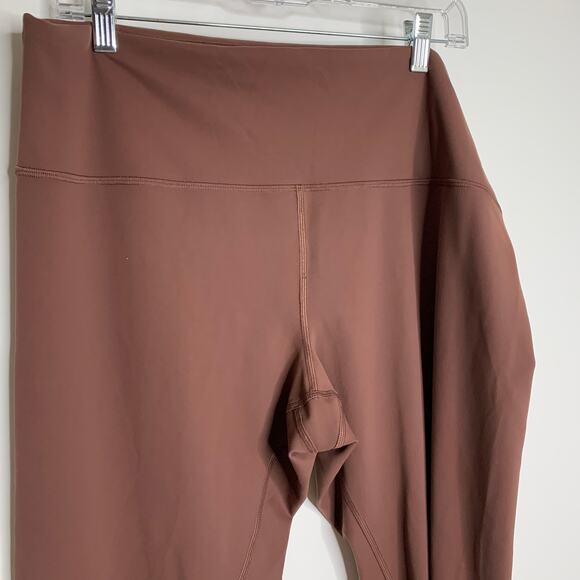 Lululemon Wunder Train High-Rise Tight 25" Brown Earth Womens Size 20 - Picture 6 of 14